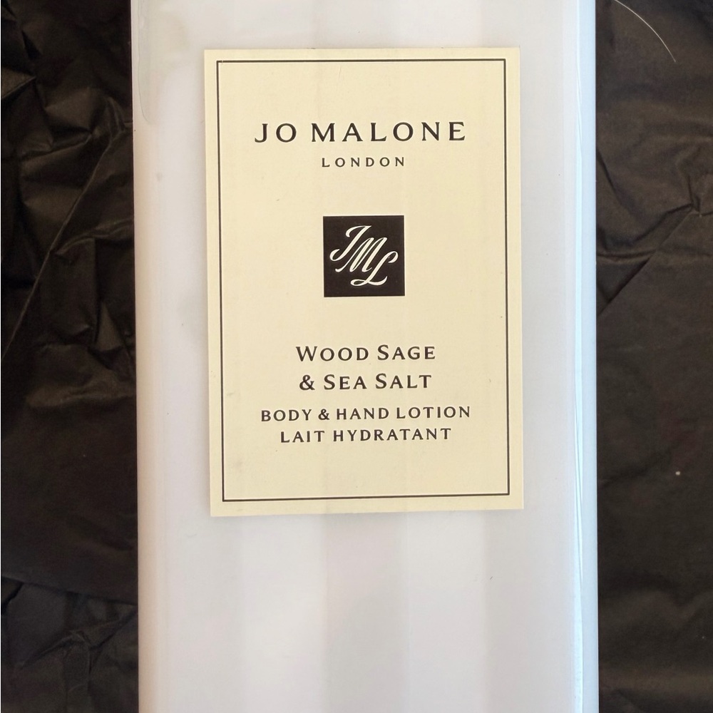 Jo Malone Body and Hand Lotion - WOOD SAGE & SALT - NEW !!